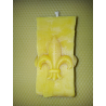 Bougie fleur de lis en pure cire d'abeille