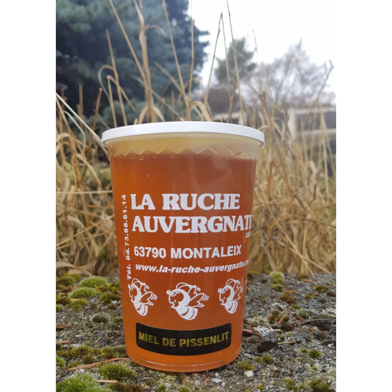 La Ruche Auvergnate - miel de pissenlit 500g