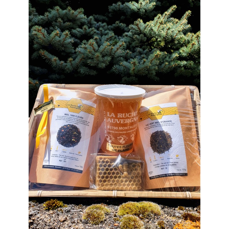 la-ruche-auvergnate coffret Api Tea